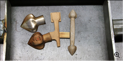 Schmiedekurs Renaissancedolch, Formsandgießen