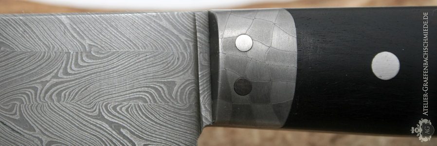 Messerklinge Detail-Messergriff